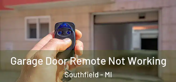  Garage Door Remote Not Working Southfield - MI